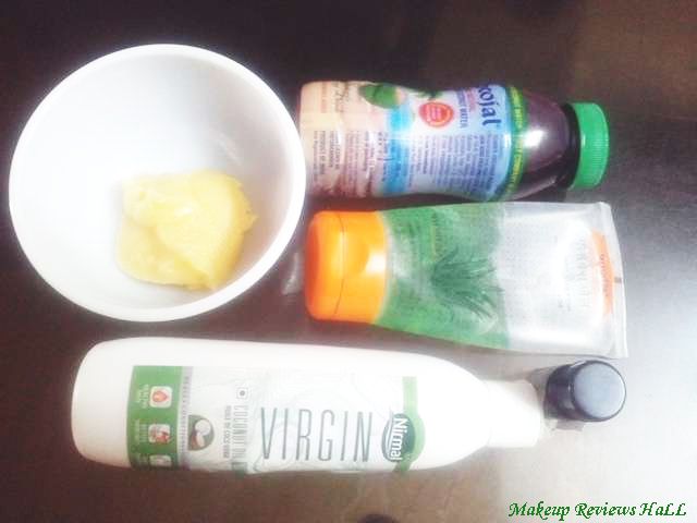 Homemade Hair Straightening Pack Mask Cream DIY